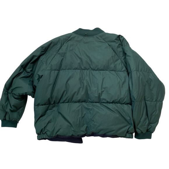 Vintage Paul & Shark Puffer Down Coat Jacket Men's Large Full Zip Warm Winter - Picture 3 of 5